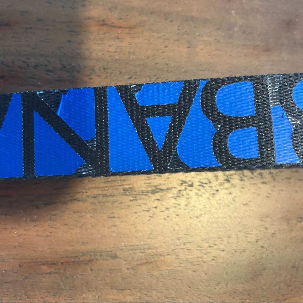 Dolce Blue Logo Keychain Strap - Picture 2 of 4